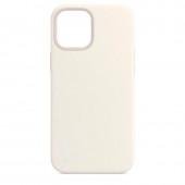 Оригинальный силиконовый чехол для iPhone 13 Молочный FULL (без лого)
