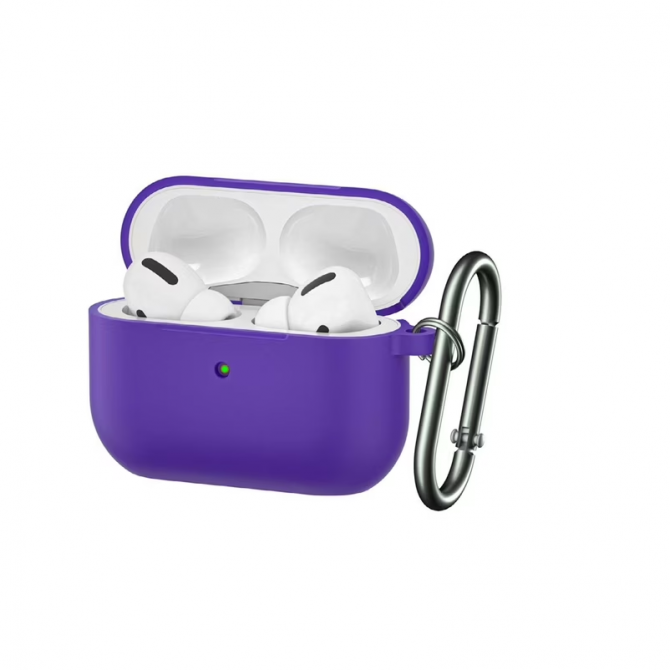 Чохол U-Like Silicone Protective Case For Airpods Pro 3 SHOCK Violet