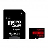 Карта памяти Apacer MicroSDHC 32GB UHS-I V10 A1 R-100 Mb/s(Class 10)+SD adapter