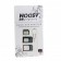 Переходник для сим-карт Noosy Nano+MicroSim Adapter Metal