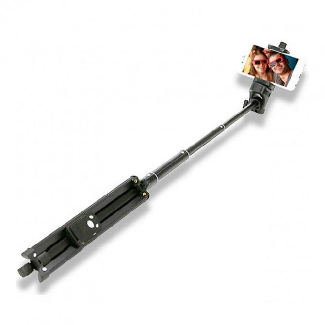 Тримач висувний для selfie Yunteng YT-1688 + Bluetooth кнопка (знімна)