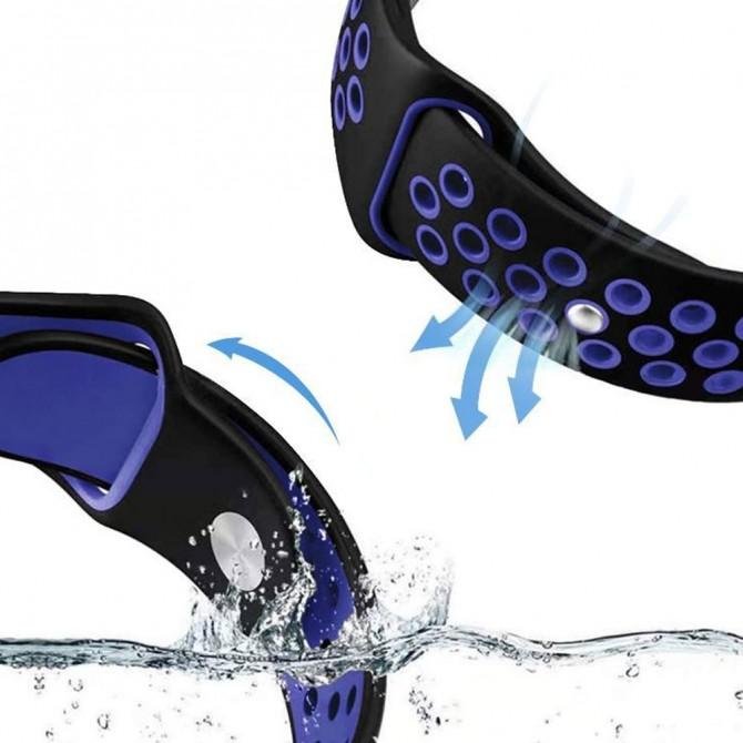 Ремешок универсальный 22mm Sport Nike Dark Blue/Black-1