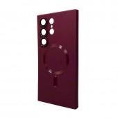 Чехол Cosmic Case MagSafe for Samsung S23 Ultra Wine Red