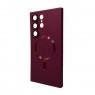 Чехол Cosmic Case MagSafe for Samsung S23 Ultra Wine Red