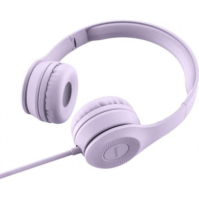 Наушники Hoco W21 Purple-1