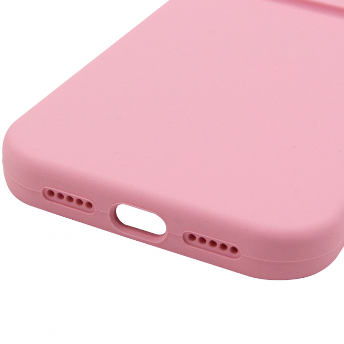 Силіконовий чохол для iPhone 17 Light pink FULL (NO LOGO)-3