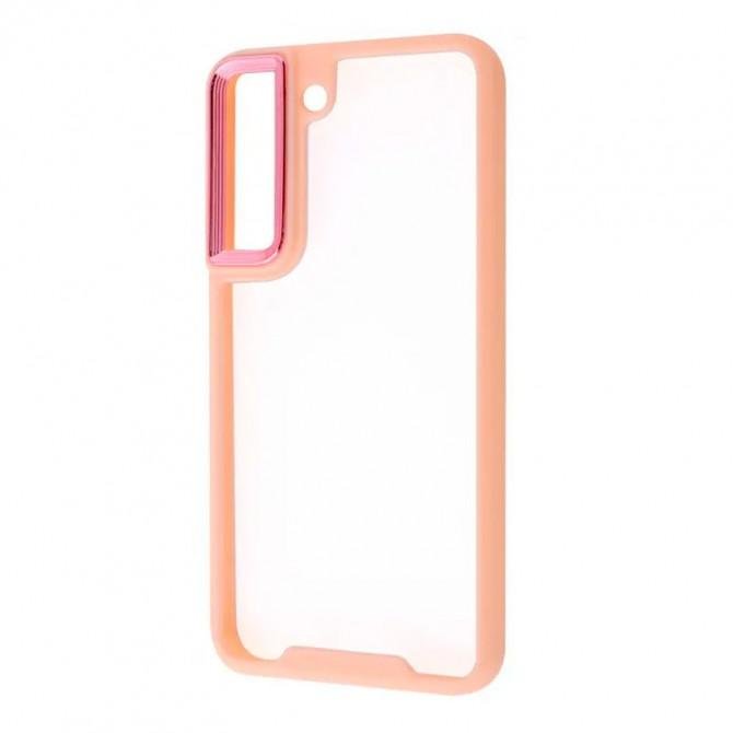 Чохол TPU+PC Lyon series Samsung Galaxy S21 FE Pink