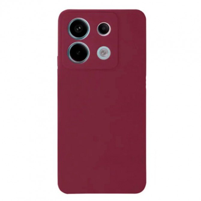 Силиконовый чехол Soft для Xiaomi Redmi 15C Марсала FULL