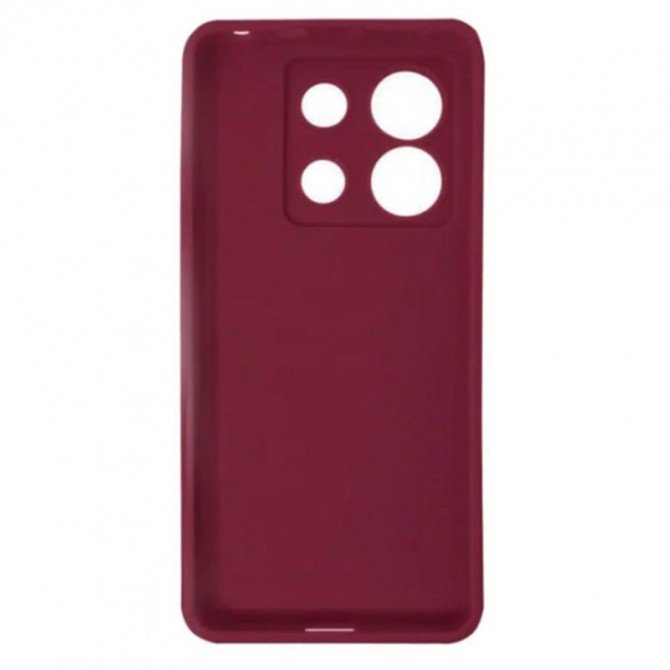 Силиконовый чехол Soft для Xiaomi Redmi 15C Марсала FULL-1