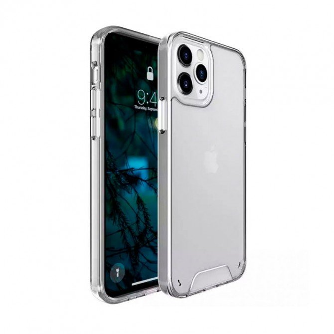 Чохол TPU Space Case transparent для Aple iPhone 15 Pro Max (6.7") Прозорий