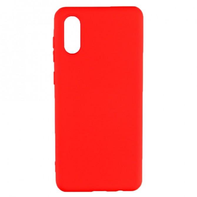 Чехол Original Soft Case для Samsung A022 Galaxy A02 Красный FULL-1