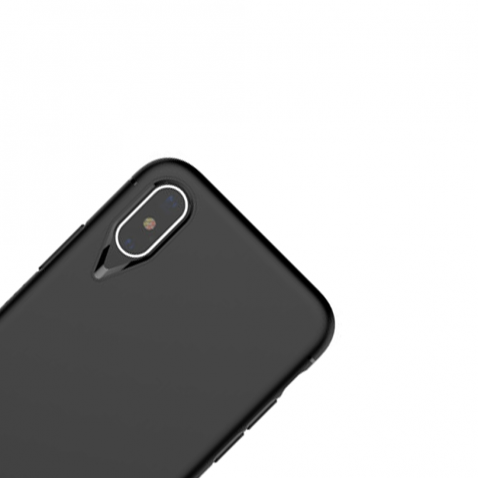 Чехол TOTU Design Poker series для iPhone X Q-Чёрный-2