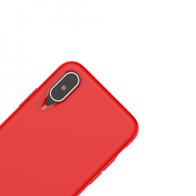 Чохол TOTU Design Poker series для iPhone X K-Червоний-2