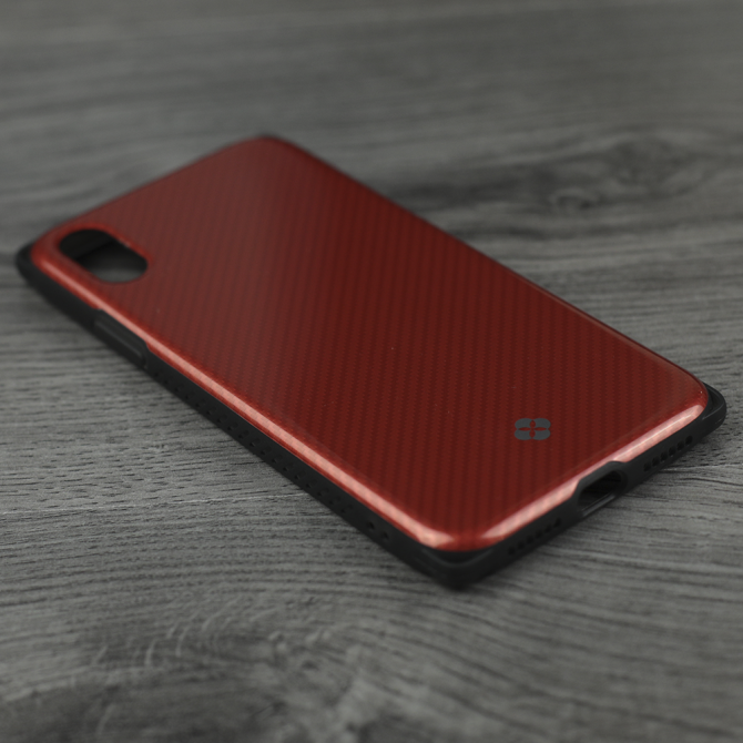 Чехол TOTU Design Han series fashion version для iPhone X Red-3