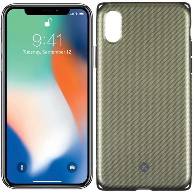 Чехол TOTU Design Han series fashion version для iPhone X Gold