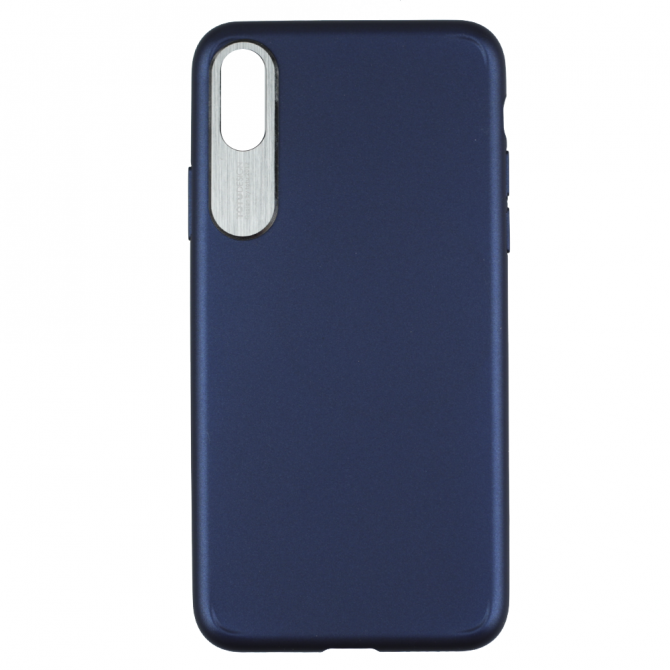Чехол TOTU Design Pure color series exquisite version для iPhone X Blue-1