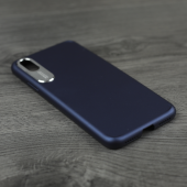 Чехол TOTU Design Pure color series exquisite version для iPhone X Blue