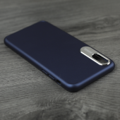 Чехол TOTU Design Pure color series exquisite version для iPhone X Blue