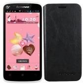 Чехол книжка для Lenovo A670 Чёрный