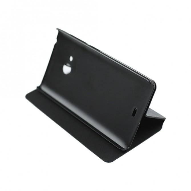 Чехол книжка для Lenovo A670 Чёрный-3