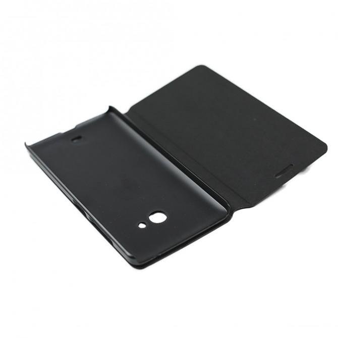 Чехол книжка для Lenovo A670 Чёрный-4