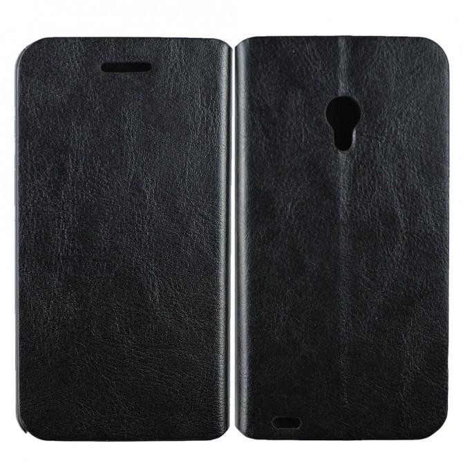 Чехол книжка для Meizu MX2 Чёрный-1