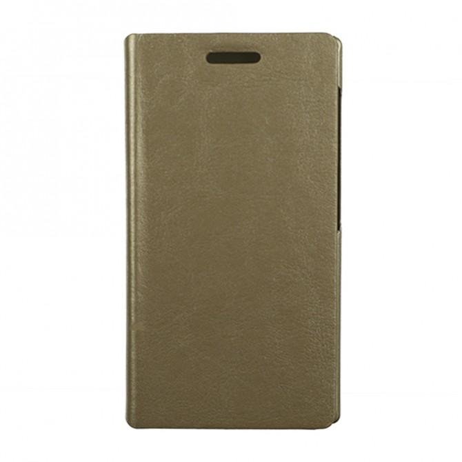 Чохол книжка для Nokia 435/532 (Microsoft) Золотий-1