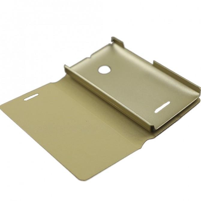 Чохол книжка для Nokia 435/532 (Microsoft) Золотий-5