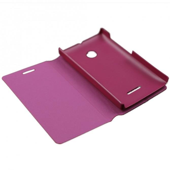 Чохол книжка для Nokia 435/532 (Microsoft) Рожевий-5