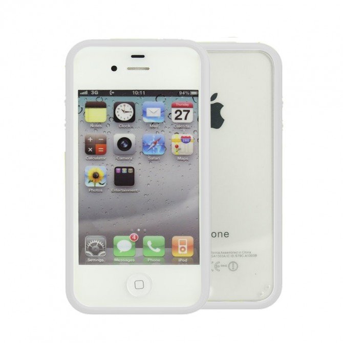 Бампер MC597 ZM/A для Iphone 6 Plus White