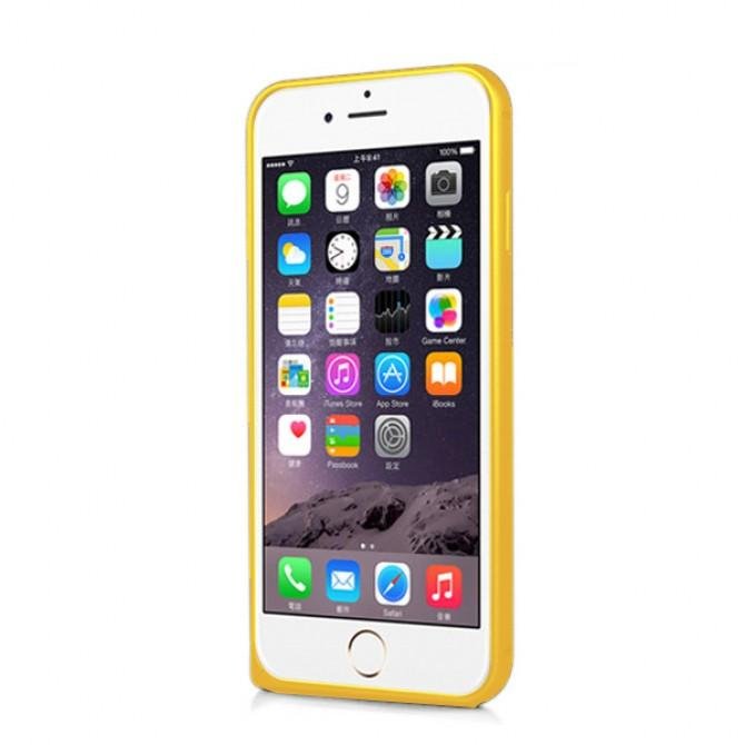 Бампер Metal Slim Elegant для iPhone 6 Золотий-1