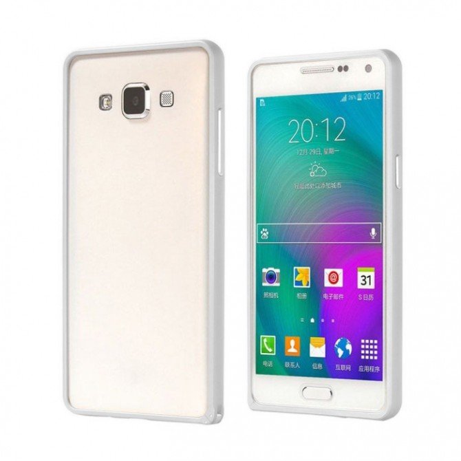 Бампер Metalic Slim для Samsung A510 (A5-2016) Срібло