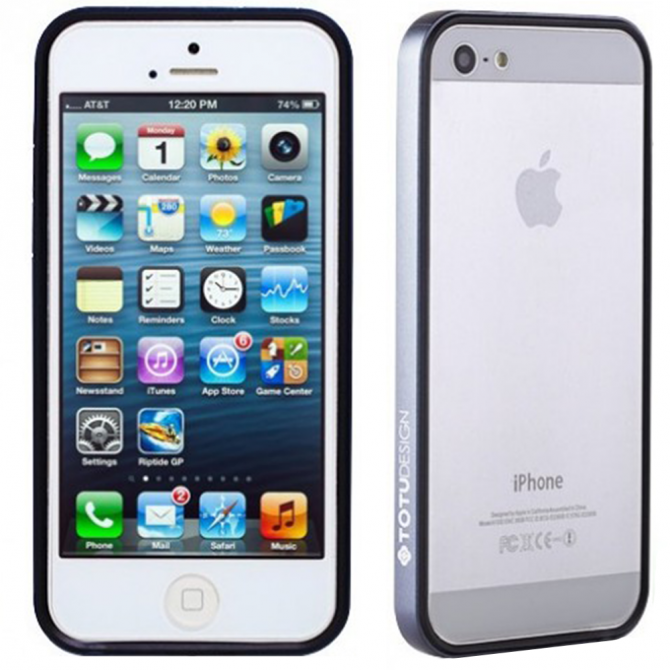 Чехол TOTU Design Aurora border series для iPhone 5/5s/SE White/Rose Gold