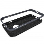 Чохол Carbon fiber with Metal bumper для iPhone 7/8 Navy Blue Чохол Carbon fiber with Metal bumper для iPhone 7/8 Navy Blue