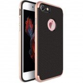 Чохол Carbon fiber with Metal bumper для iPhone 7/8 Рожеве Золото Чохол Carbon fiber with Metal bumper для iPhone 7/8 Рожеве Золото