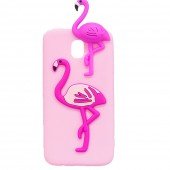 Чехол Cartoon Silicone Case для Samsung J330 Flamingo Чехол Cartoon Silicone Case для Samsung J330 Flamingo