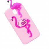 Чехол Cartoon Silicone Case для Samsung J330 Flamingo Чехол Cartoon Silicone Case для Samsung J330 Flamingo