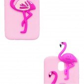 Чехол Cartoon Silicone Case для Samsung J330 Flamingo Чехол Cartoon Silicone Case для Samsung J330 Flamingo