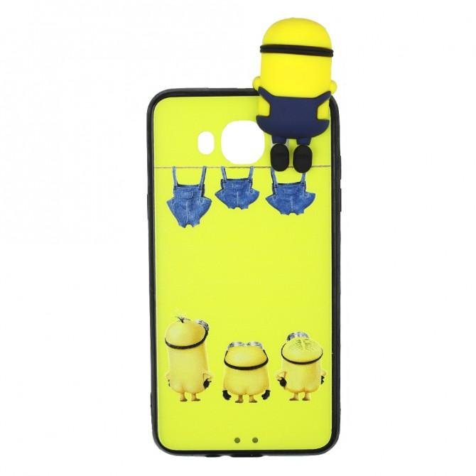 Чохол Cartoon Silicone Case для Samsung J710 (J7-2016) Minion-1