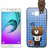 Чохол Cartoon Silicone Case для Samsung J710 (J7-2016) Teddy Bear