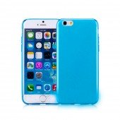 Чехол Momax Clear Twist TPU case для Apple iPhone 6 blue (CCAPIP6B) Чехол Momax Clear Twist TPU case для Apple iPhone 6 blue (CCAPIP6B)
