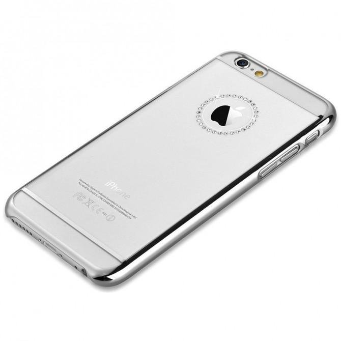 Чехол Comma Crystal Jewelry для iPhone 6S/6 Gun Чёрный-2