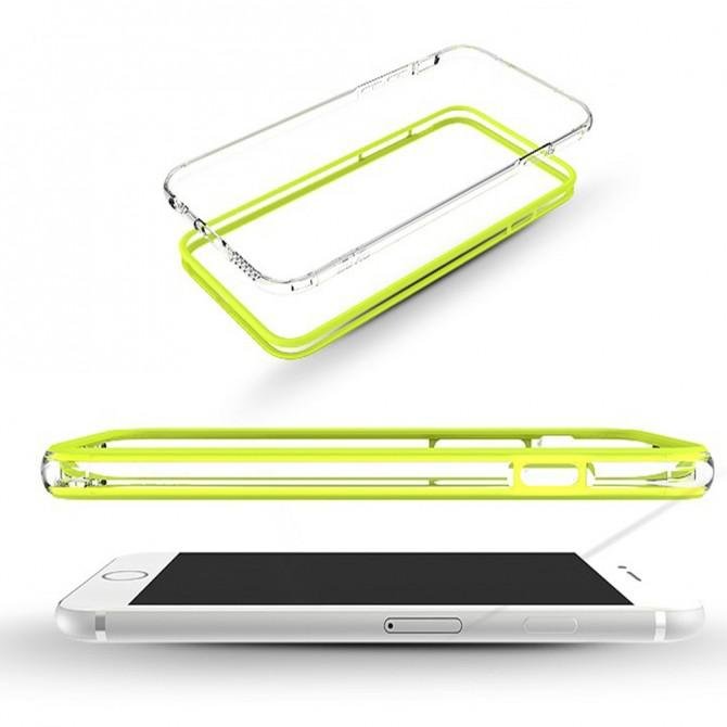 Чехол Devia Classic Bumper для iPhone 6S/6 Lemon Green-1