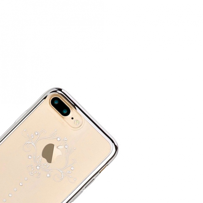 Чохол Devia Crystal Iris soft case для iPhone 7 Plus/8 Plus Срібло-2
