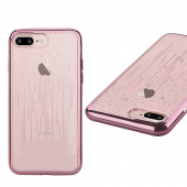 Чохол Devia Crystal Meteor soft case для iPhone 7 Plus/8 Plus Рожеве Золото Чохол Devia Crystal Meteor soft case для iPhone 7 Plus/8 Plus Рожеве Золото