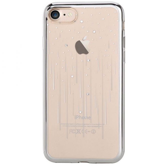 Чохол Devia Crystal Meteor soft case для iPhone 7/8 Срібло-1