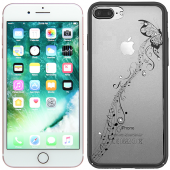 Чохол Devia Crystal Papillon для iPhone 7 Plus/8 Plus Gun Чорний