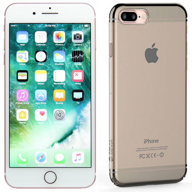 Чехол Devia Glimmer2 для iPhone 7/8 Champagne Gold