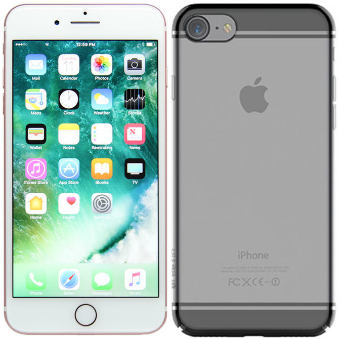 Чехол Devia Glimmer2 для iPhone 7/8 Gun Чёрный