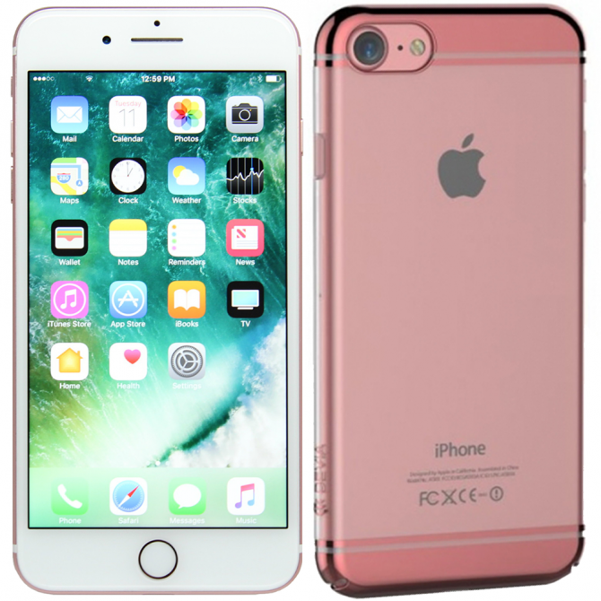 Чохол Devia Glimmer2 для iPhone 7/8 Рожеве Золото